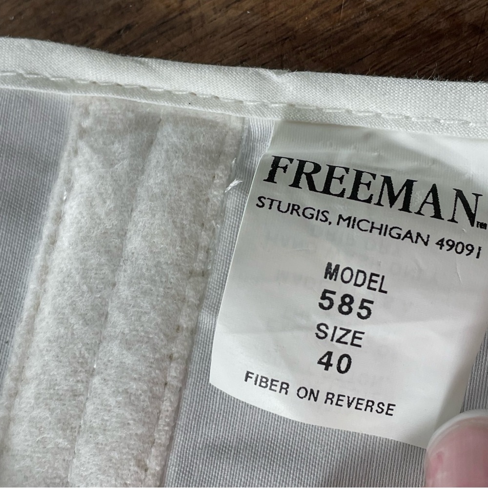 Freeman Womens Lumbosacral lower back Support Model 566 Sz 40 Corset adjustable - Picture 4 of 9